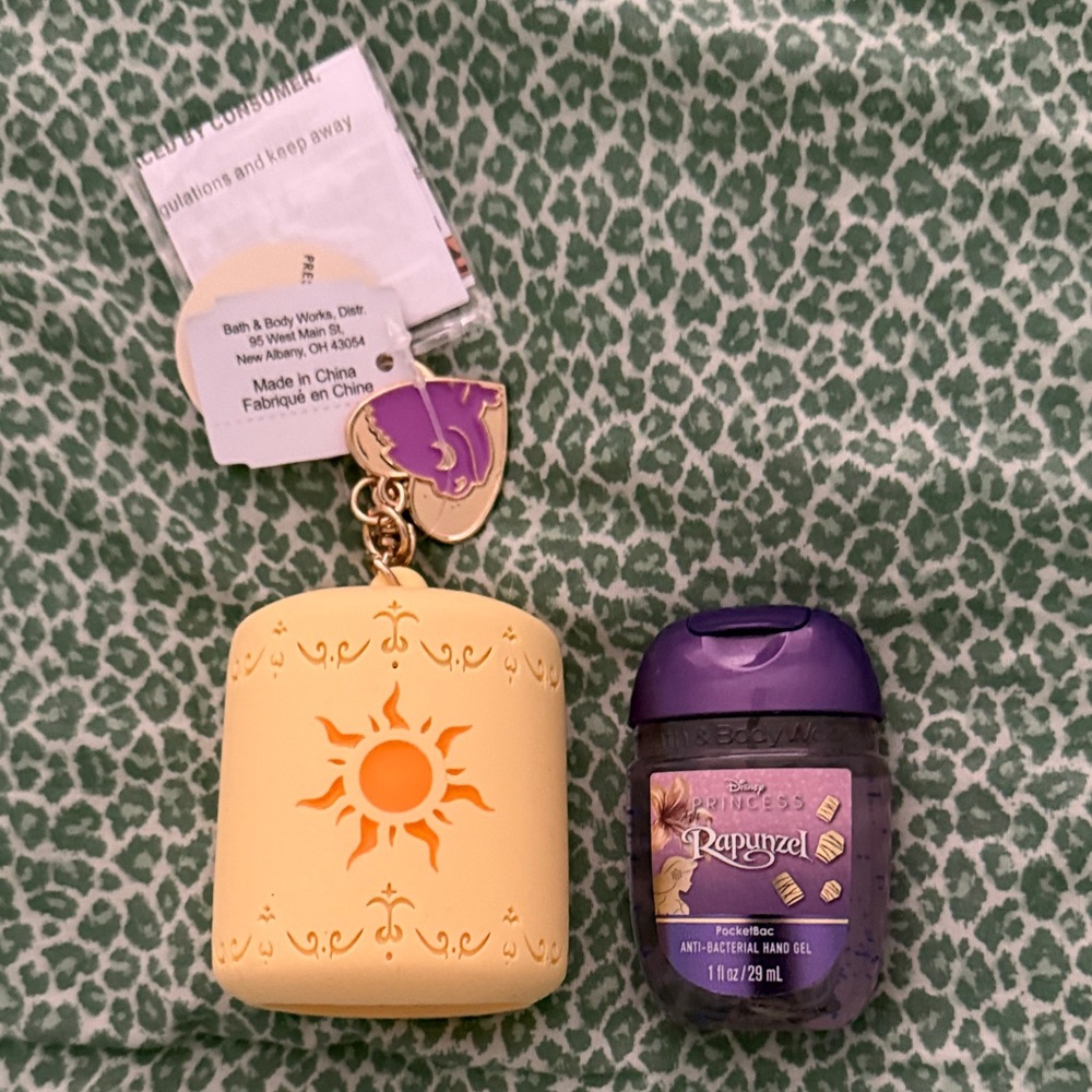 Bath & Body Works Rapunzel Hand Santizer Gel with light up holder